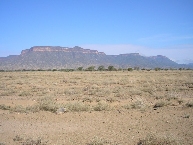 Prominent Topographical Feature of the North Tukana Area of Kenya