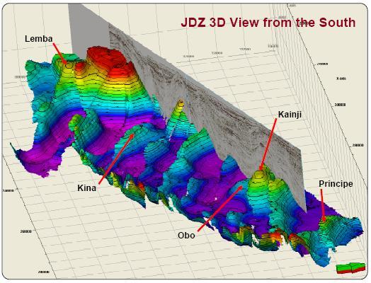 JDZ Structural Elements, Source: Addax Petroleum