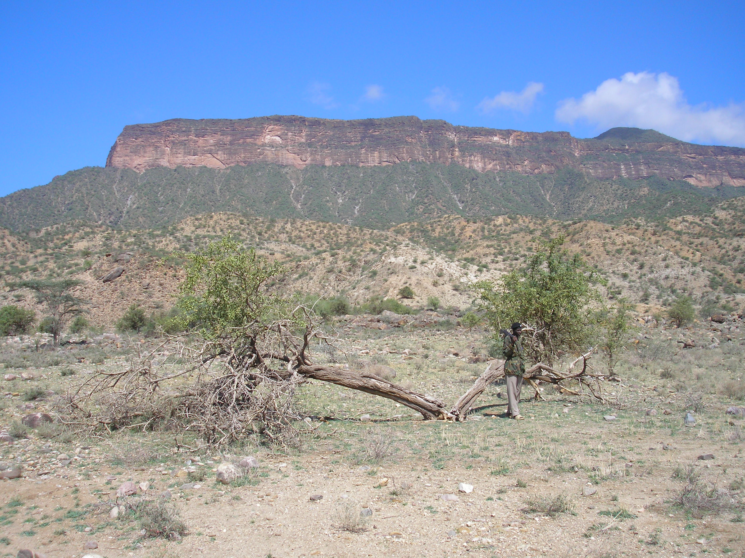 Prominent Topographical Feature of the North Tukana Area of Kenya
