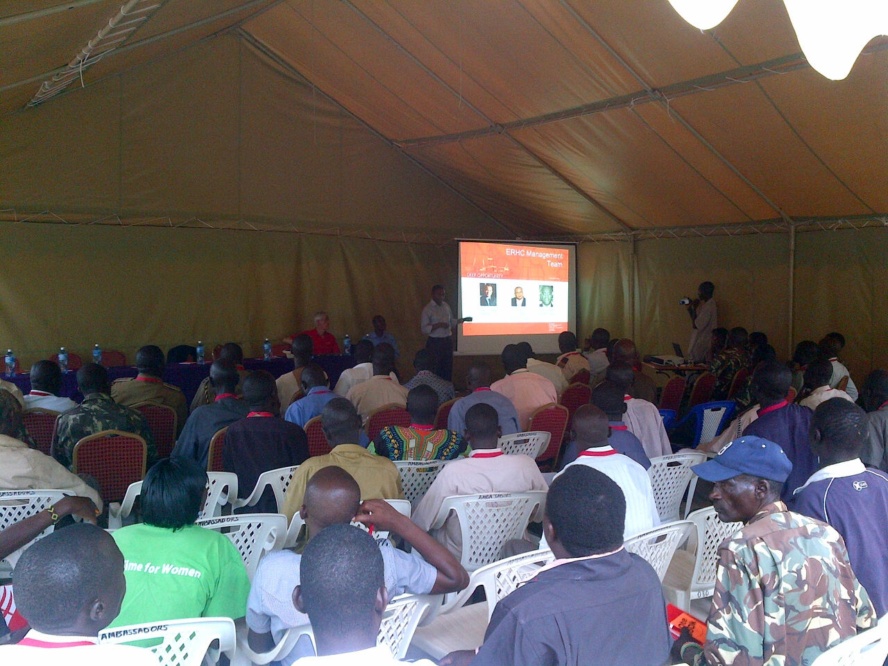 ERHC Energy Meetings with Community and Government Leaders in Turkana County, Northern Kenya