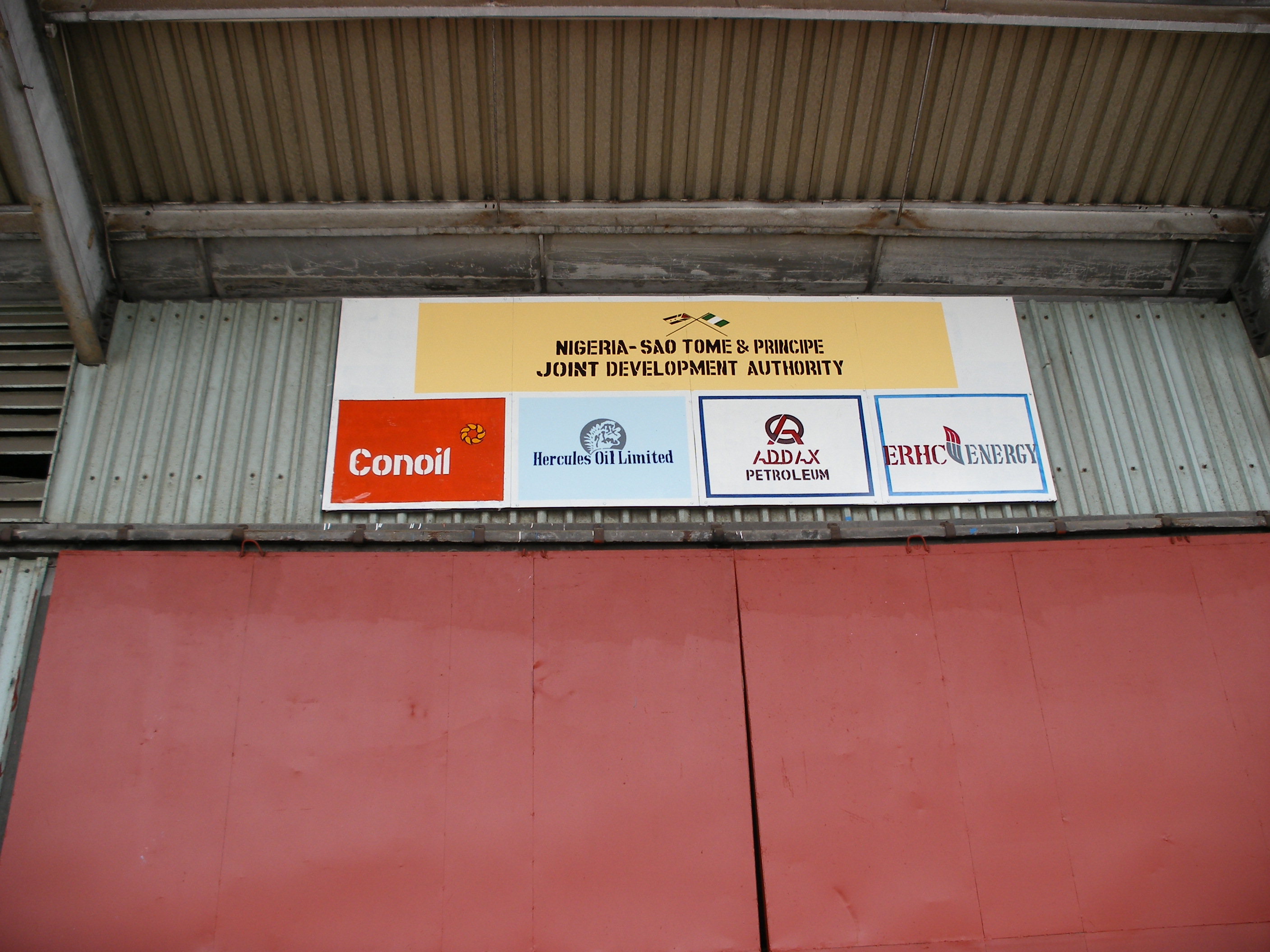 Addax warehouse in Onne Port in Nigeria